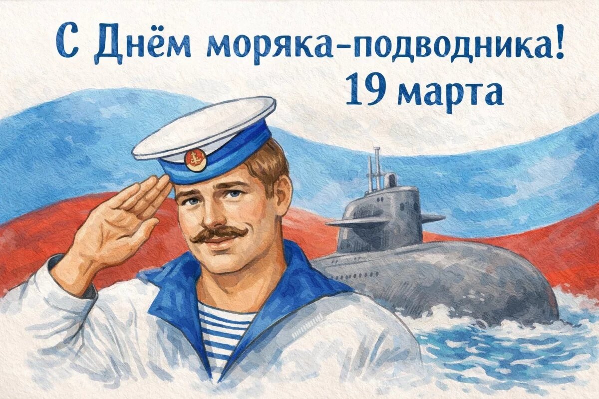    Открытки на День моряка-подводника.