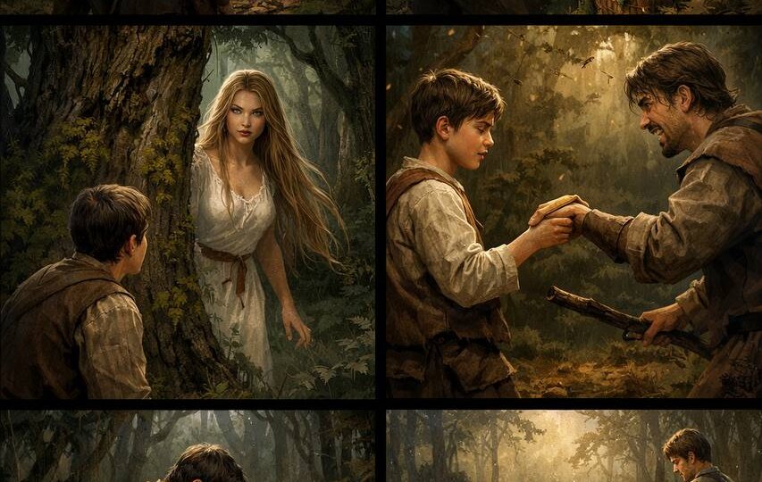 Поцелуй Мавки (по мотивам Украинской легенды)