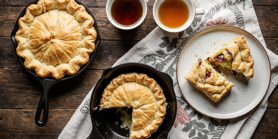 Пироги с капустой: 3 рецепта — дрожжевой, слоёный и заливной. Секрет сочной начинки без воды