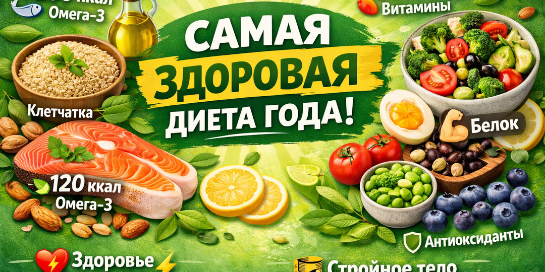 🥗 Самая здоровая диета года