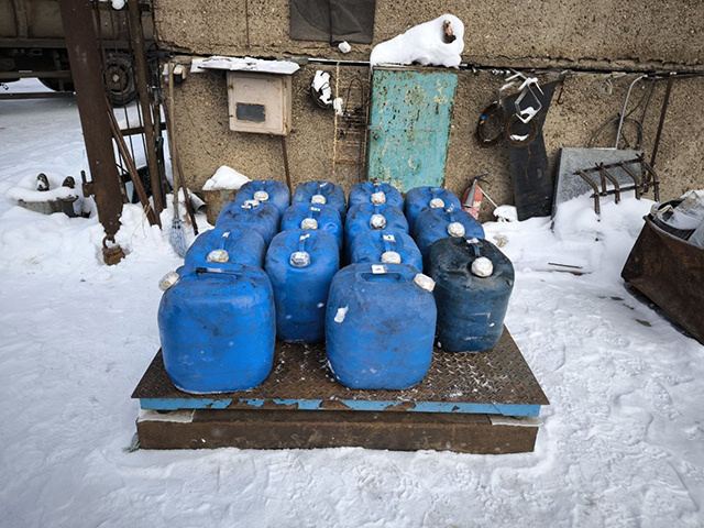 В Тверской области машинист пытался похитить почти полтонны дизельного топлива