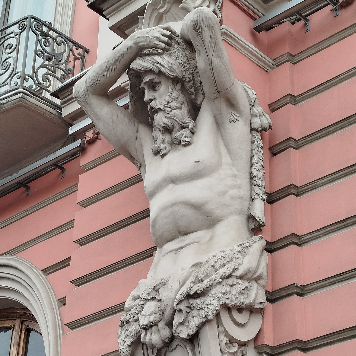 Дворец Белосельских-Белозерских. Фрагмент 