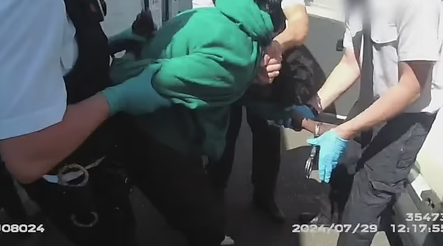 Арест. Фото: Daily Mail 