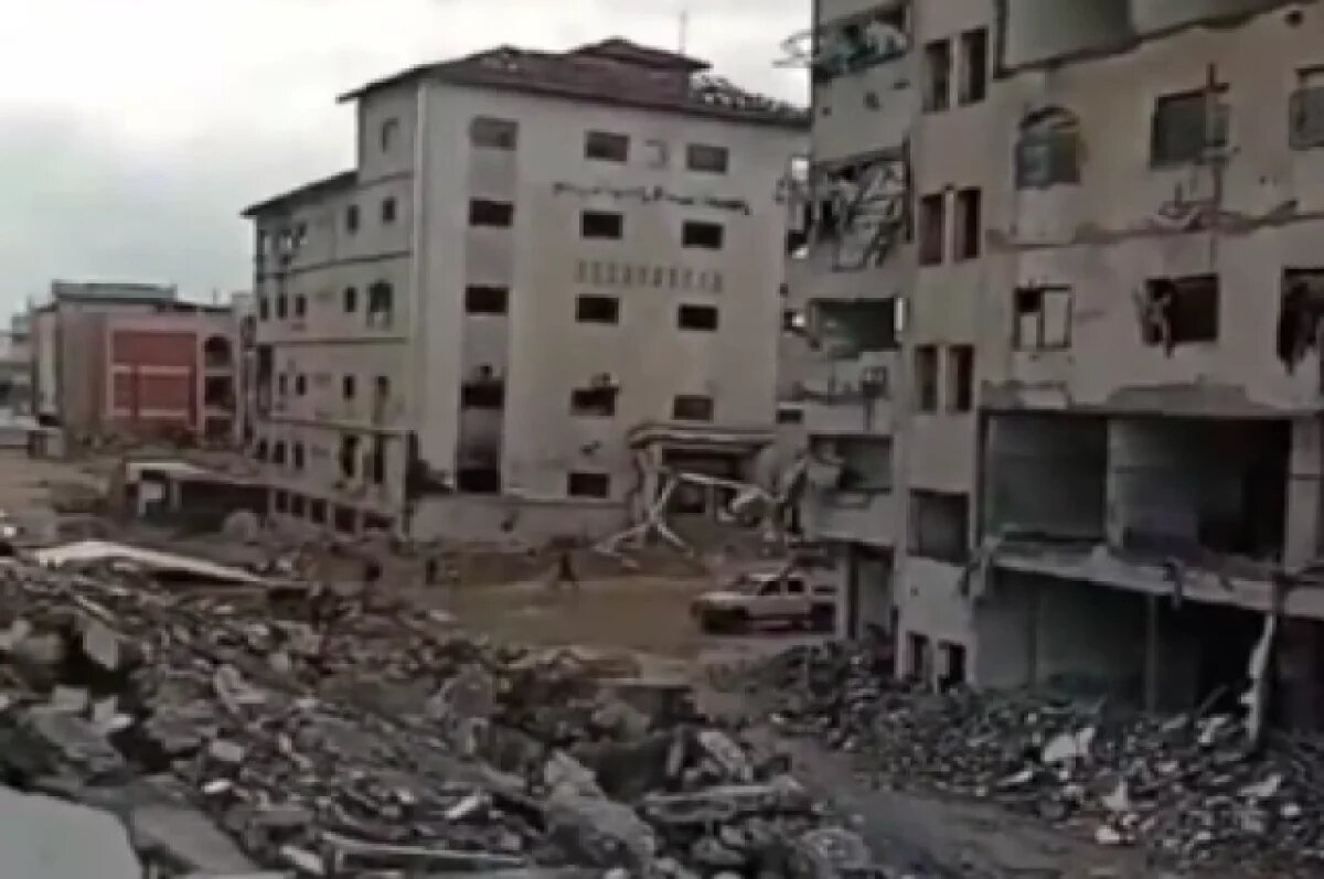    Иранское агентство показало фото Тель-Авива, который теперь похож на Газу