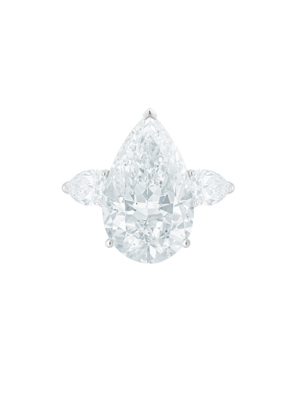 Кольцо Mercury Classic из белого золота с бриллиантами