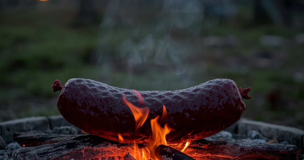 🔥 Огонь, земля и кровь: как древние якуты готовили хаан в оленьем желудке