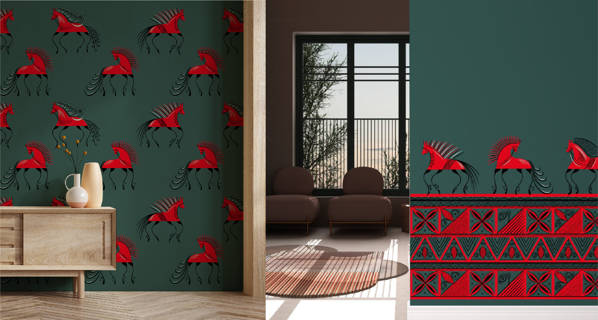 Обои Север, зазз волпейпер (*north horses, zazz wallpaper)