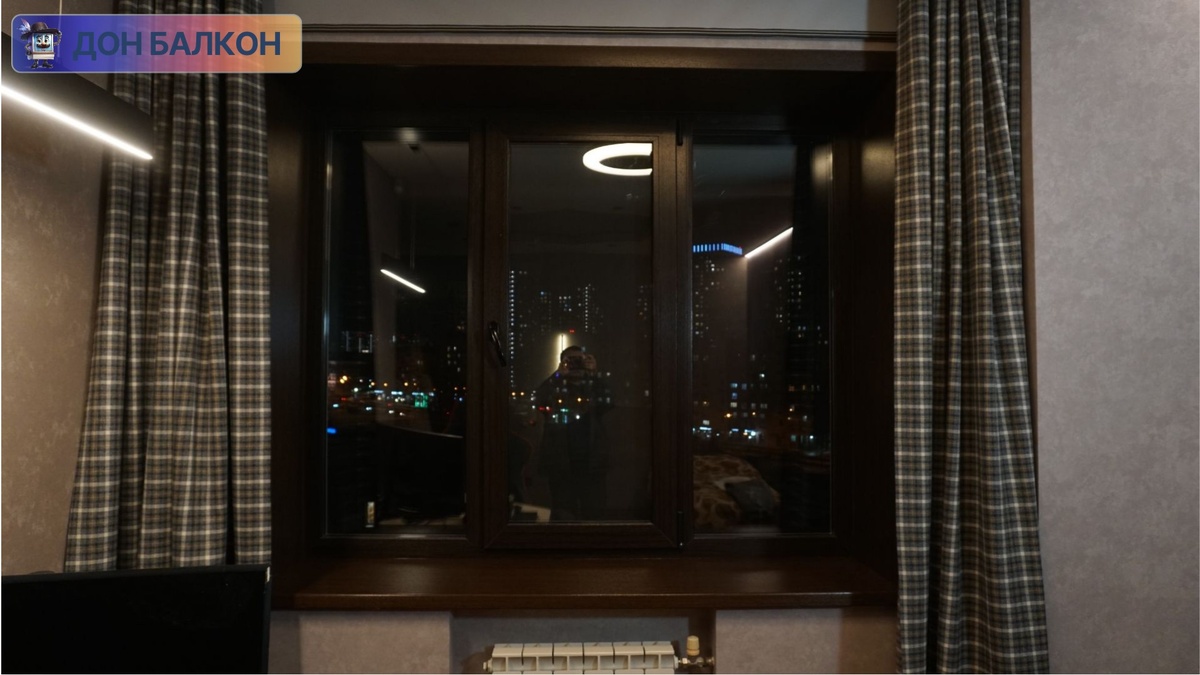 Цветное оформление окон в Перми от компании Дон Балкон +7 (342) 299-99-66