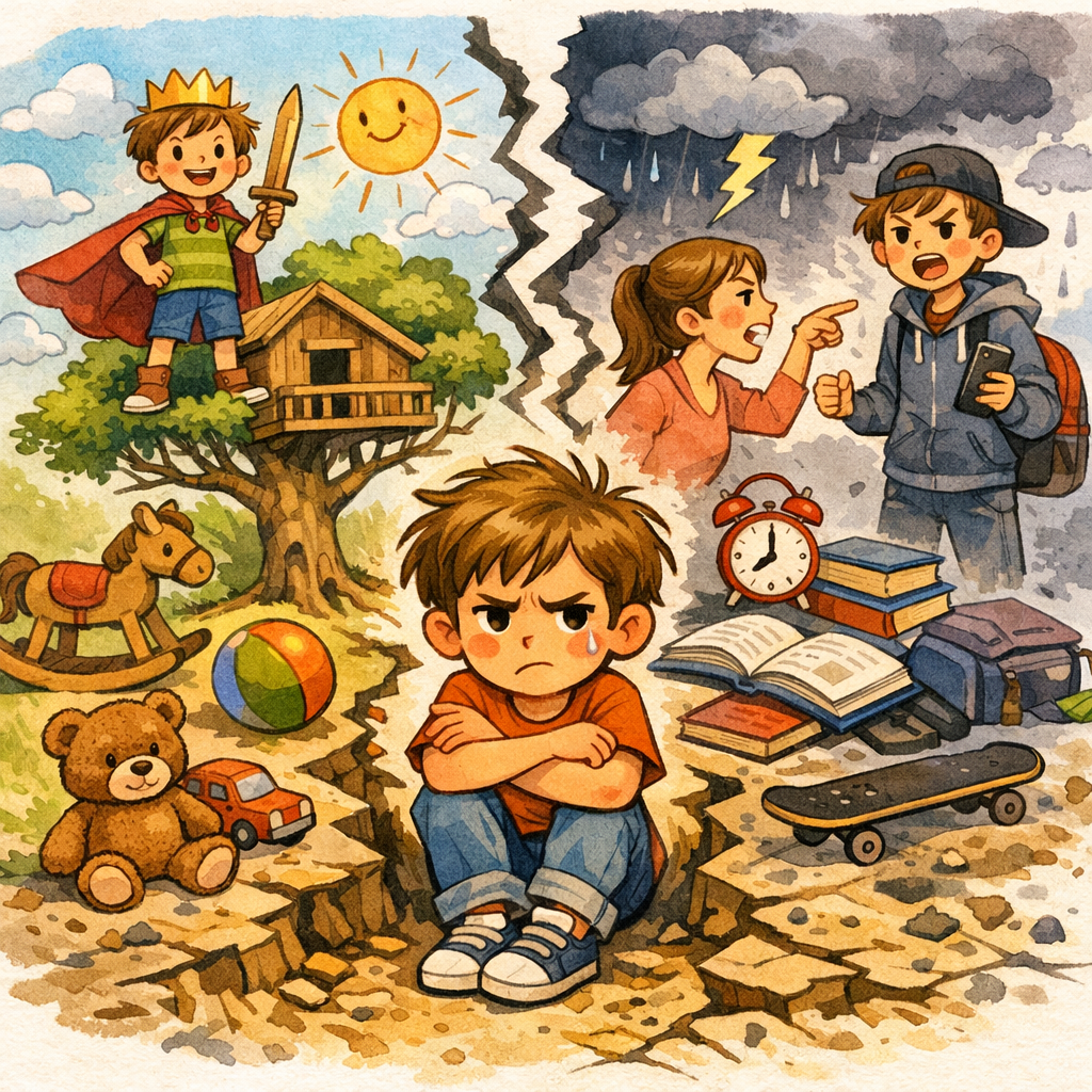 Кризис 7 лет у ребенка первоклассника или старшего дошкольника