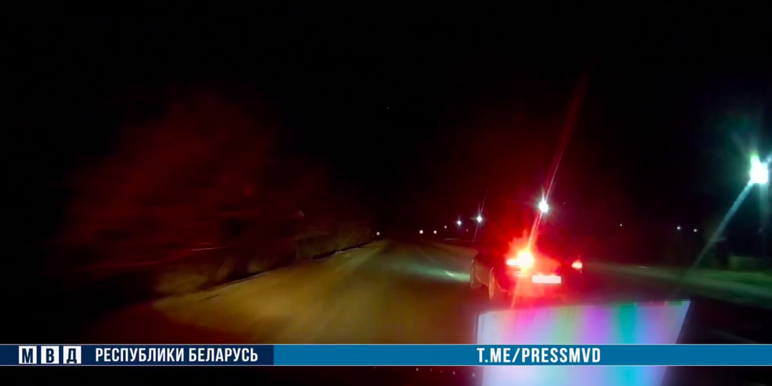 На Гомельщине пьяного бесправника останавливали со стрельбой