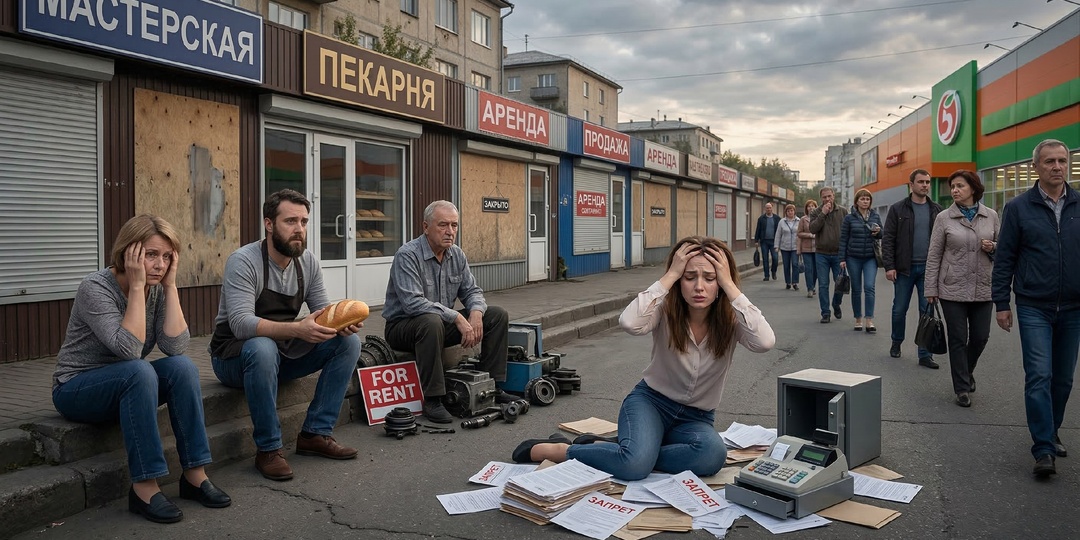 «Бизнес умирает тихо»: почему каждый четвёртый предприниматель в России называет своё дело катастрофой — и что это значит для всех нас