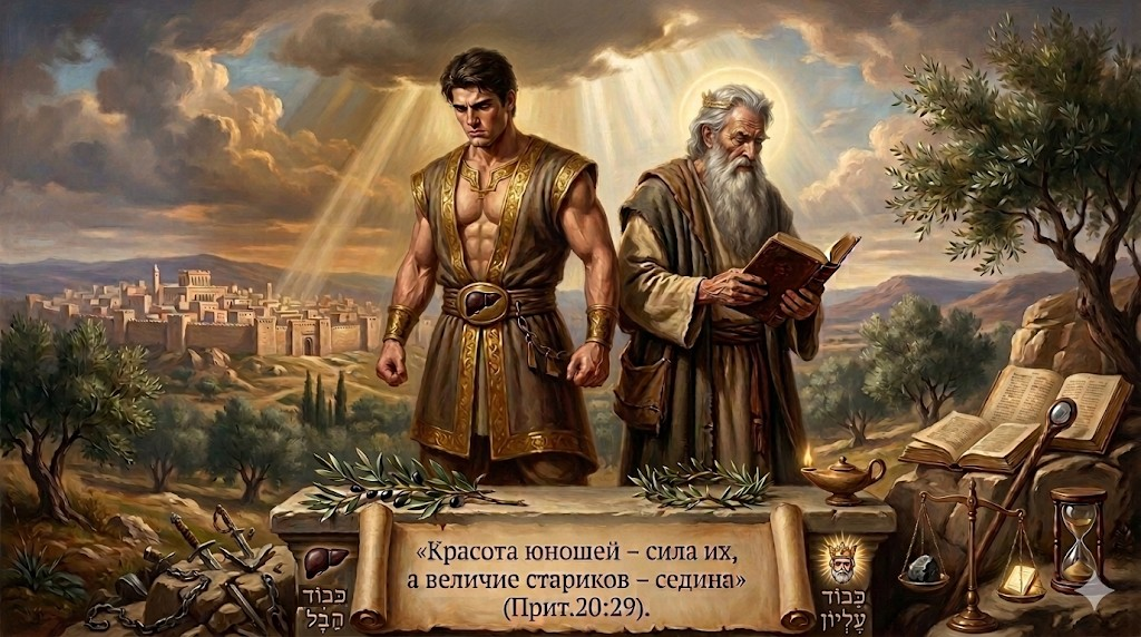 «Красота юношей – сила их, а величие  стариков – седина» (Прит.20:29)