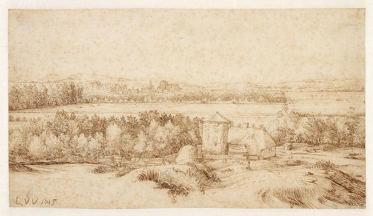 Хендрик Гольциус. Дюнный ландшафт