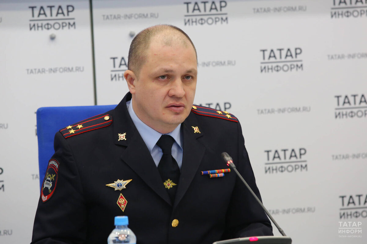 Главный Госавтоинспектор республики Рустем ГариповФото: © Султан Исхаков / «Татар-информ»