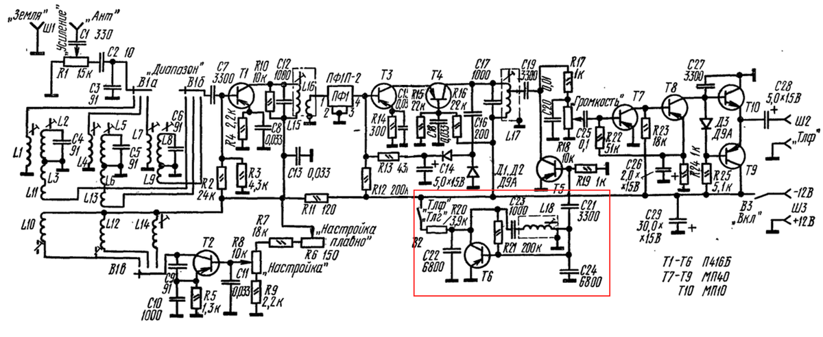 Рис. 2. Из книги И.В. Казанского и В.Т Полякова "Азбука коротких волн" (1978 г)