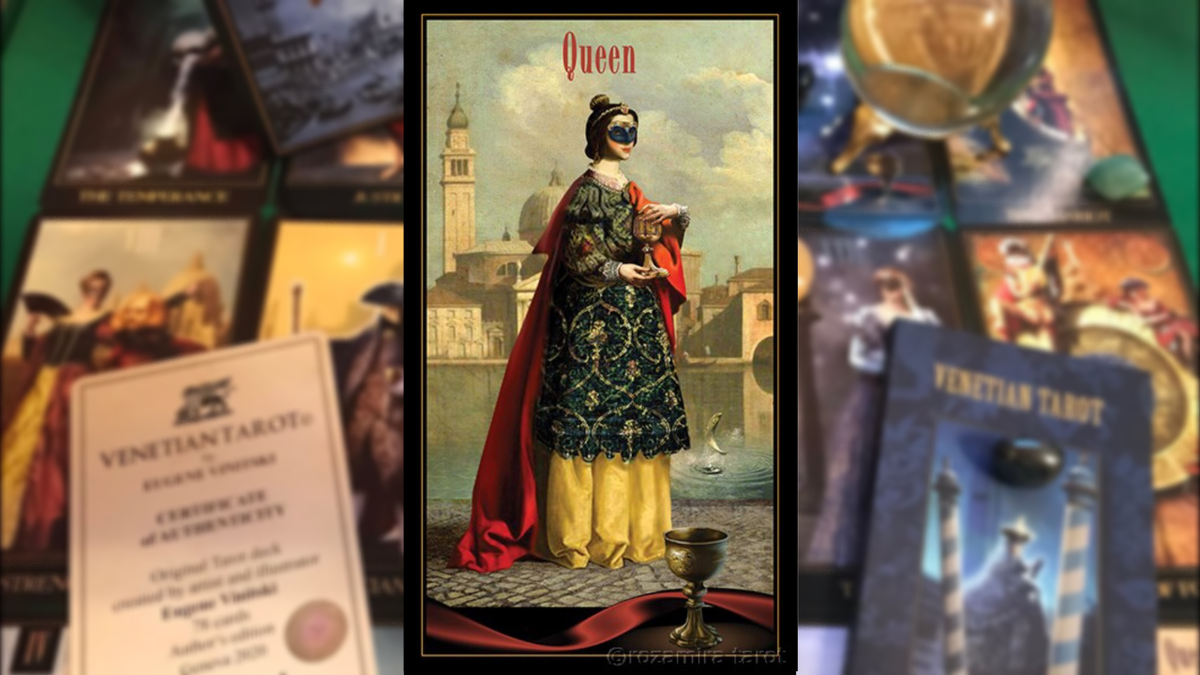 Королева Кубков. Photo «Venetian Tarot» Eugene Vinitski