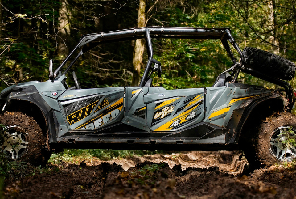 Путешествий по нетронутым маршрутам вместе с багги HOOLEOX ZQ800 х4