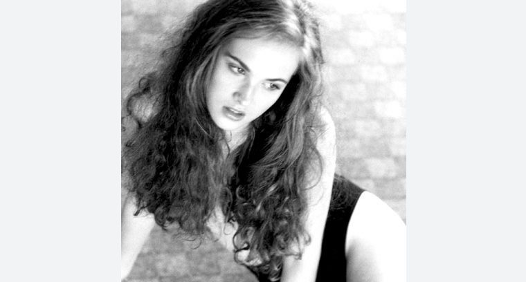 Анна во время работы моделью