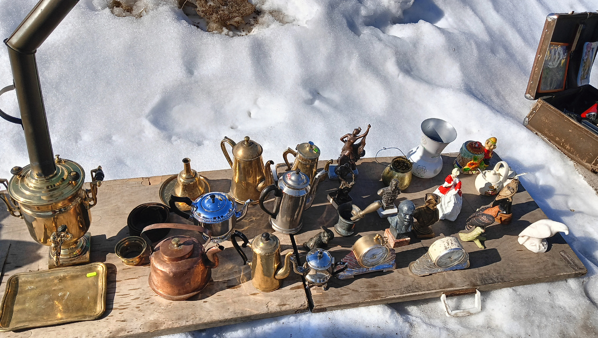 Айда на барахолку. Фото автора 