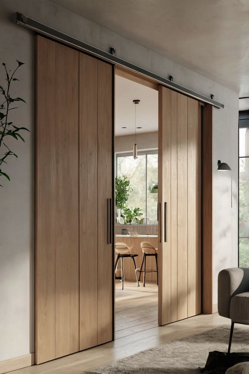 Раздвижные двери. Источник: www.pinterest.com