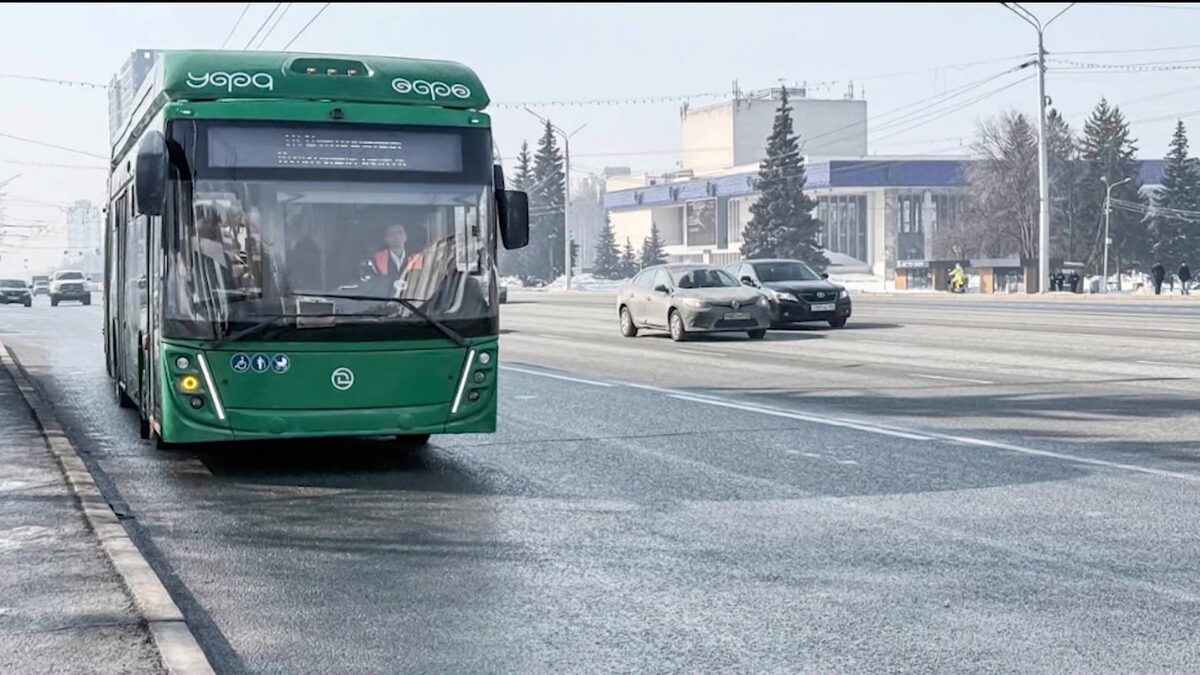    С 24 февраля в Уфе тестируют новый троллейбус