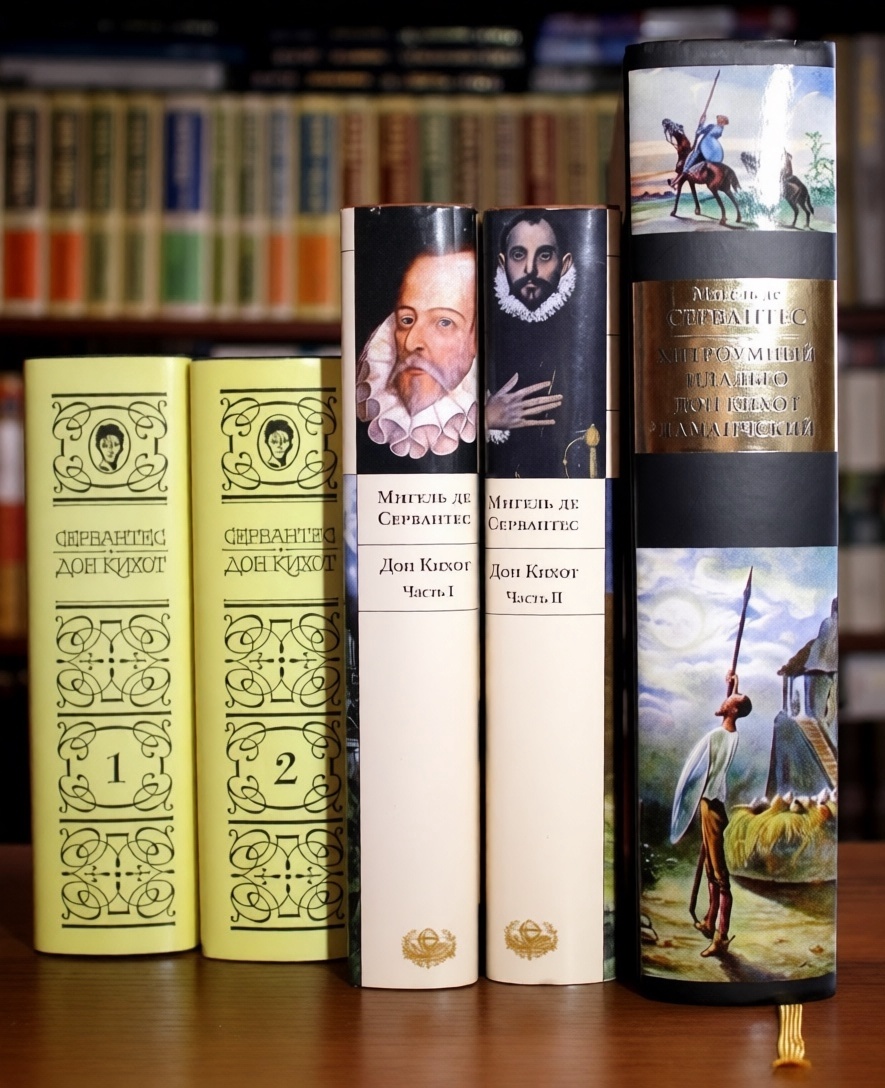 Подборка "Дон Кихотов" из моей личной библиотеки