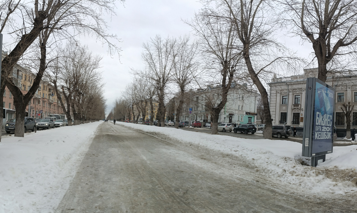 Где-то на просторах моего города. Фотография автора, март 2026 года. 