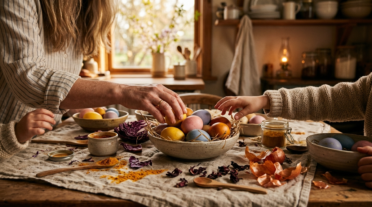 5 продуктов из холодильника, которые красят яйца ярче магазинных наборов