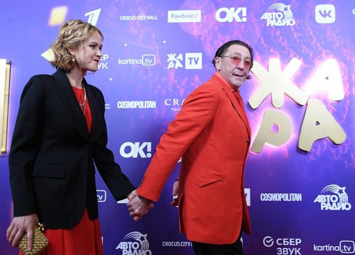 Григорий Лепс и Анна Шаплыкова. Обложка © РИА Новости / Екатерина Чеснокова