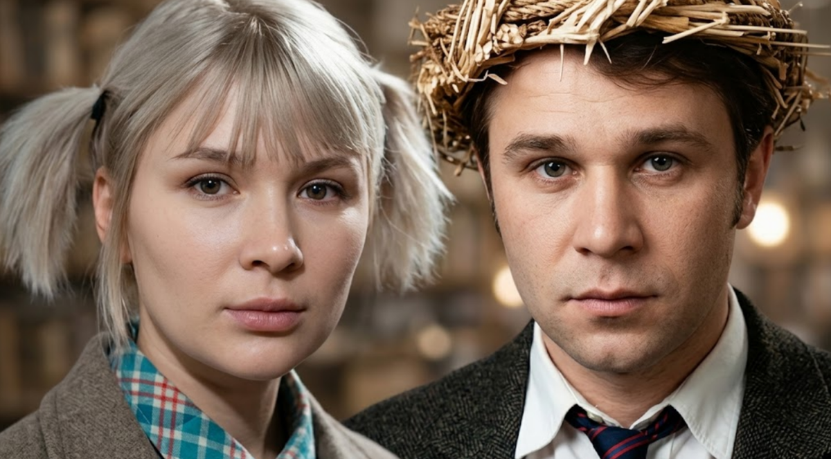 Галина Польских и Александр Сурин (коллаж)