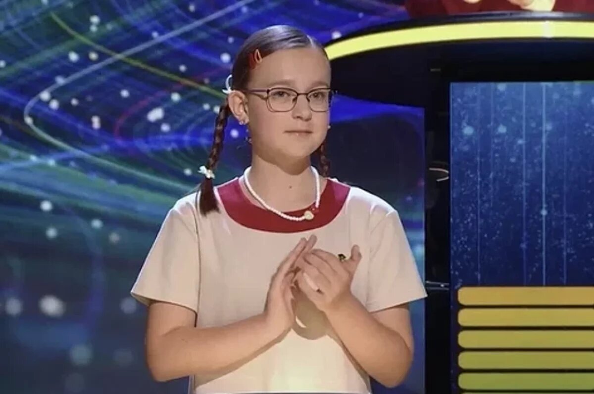   Школьница из Уфы снова испытает себя в интеллектуальном шоу на ТВ