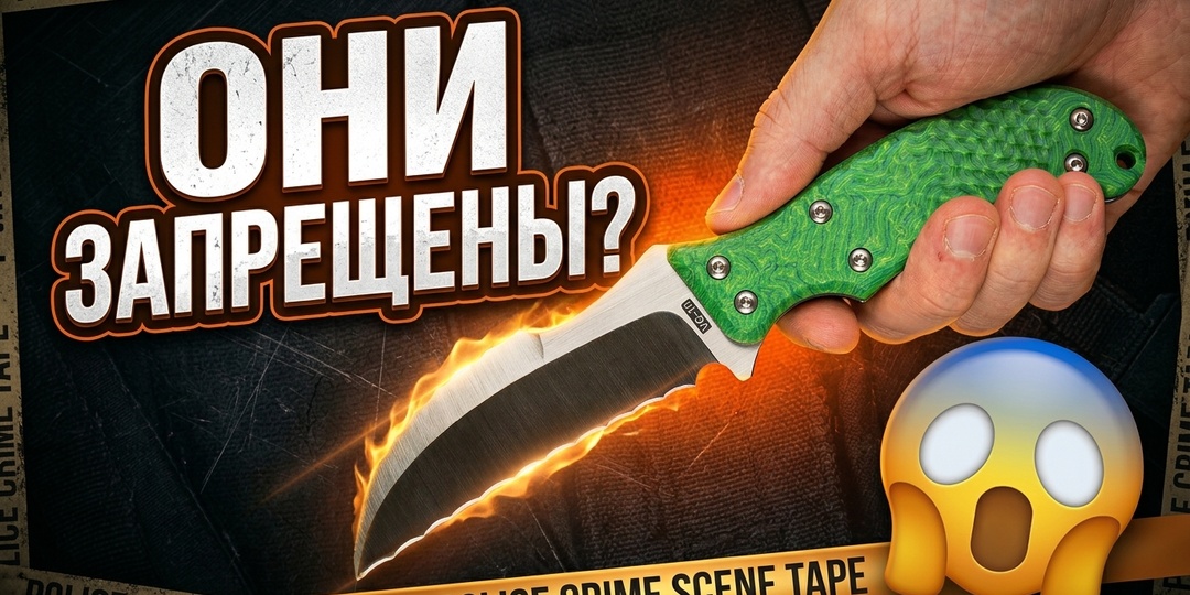 Они выглядят НЕЗАКОННО: 8 ножей с безумной формой клинка