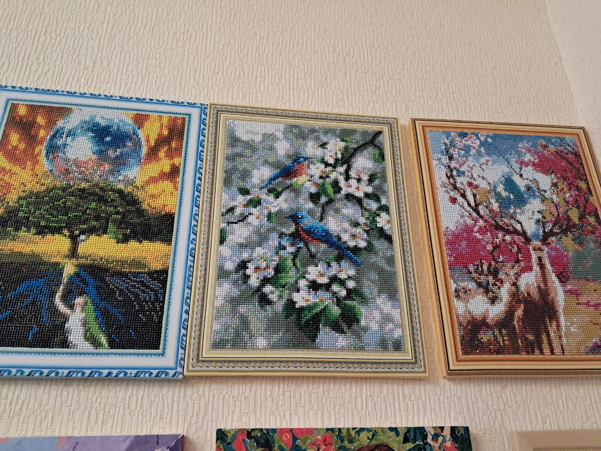 мои алмазные мозаики-фото автора