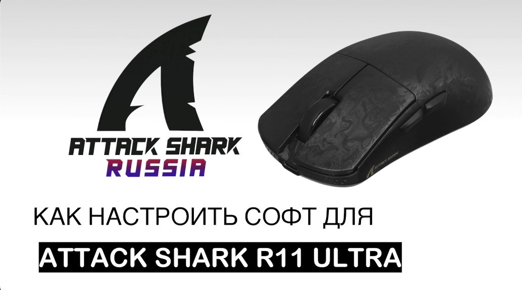 КАК НАСТРОИТЬ СОФТ ДЛЯ ATTACK SHARK R11 ULTRA FORGED BLACK | ГАЙД ПО СОФТУ ДЛЯ МЫШКИ | ПОЛНЫЙ РАЗБОР ДРАЙВЕРА
