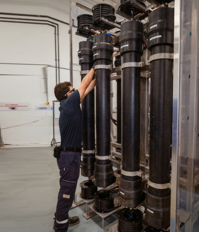 Комплекс DWE на производственном предприятии H2Pro. Фото prnewswire.com