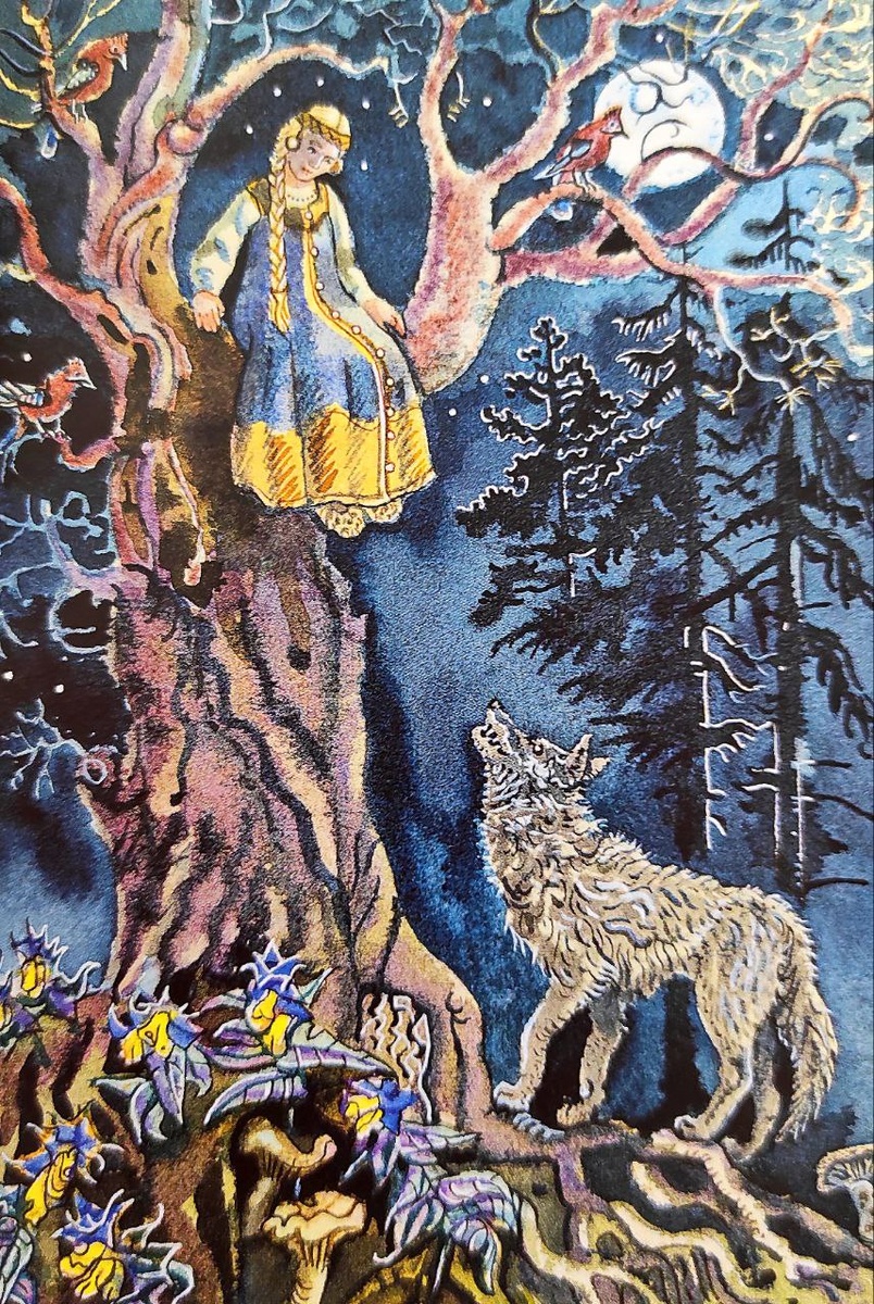 Волшебная иллюстрация Н.Михальчук.