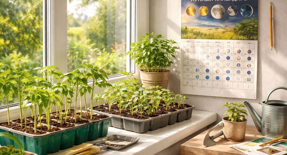 Луна и урожай