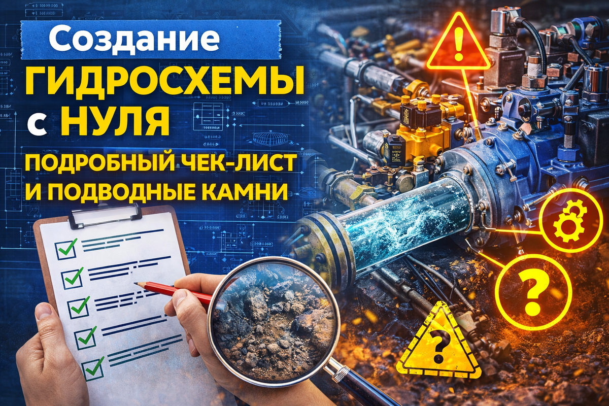 Как правильно создать гидросхему с нуля, чтобы система работала надежно и эффективно? В статье представлен подробный чек-лист инженера, разбор подводных камней проектирования, критических моментов и мест, где допустимы упрощения. Вы узнаете, на что обращать пристальное внимание при выборе компонентов, построении потоков, монтаже и тестировании гидравлической системы, чтобы избежать дорогостоящих ошибок и простоев оборудования. Практическое руководство для специалистов по промышленной гидравлике, проектированию и обслуживанию насосных систем.