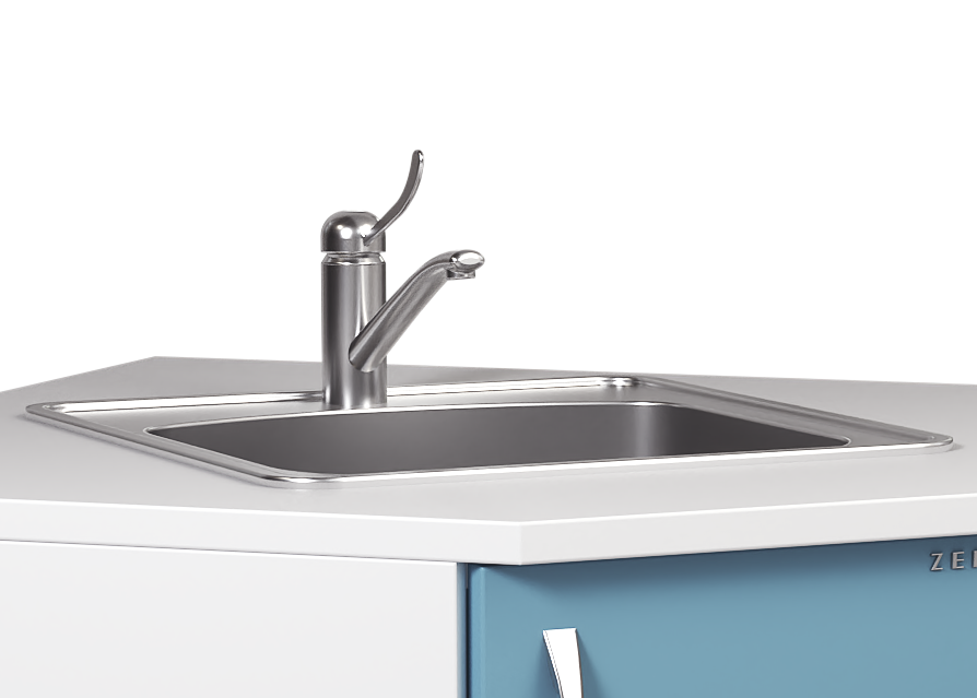 Рис. 1 мойка из нержавеющей стали