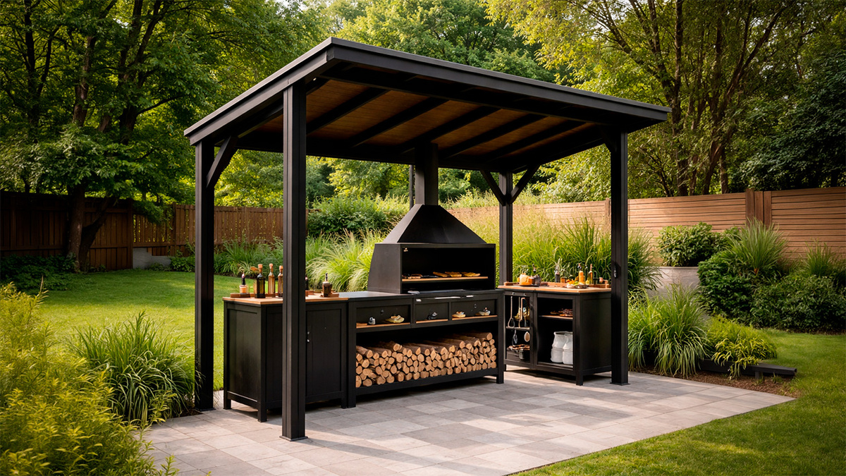 Навес для мангала