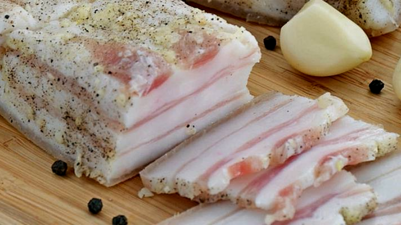 Солёное сало