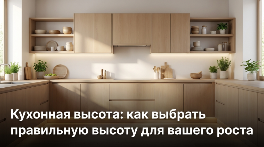    Правильная высота рабочей поверхности помогает избежать нагрузки на позвоночник. MDKUHNY