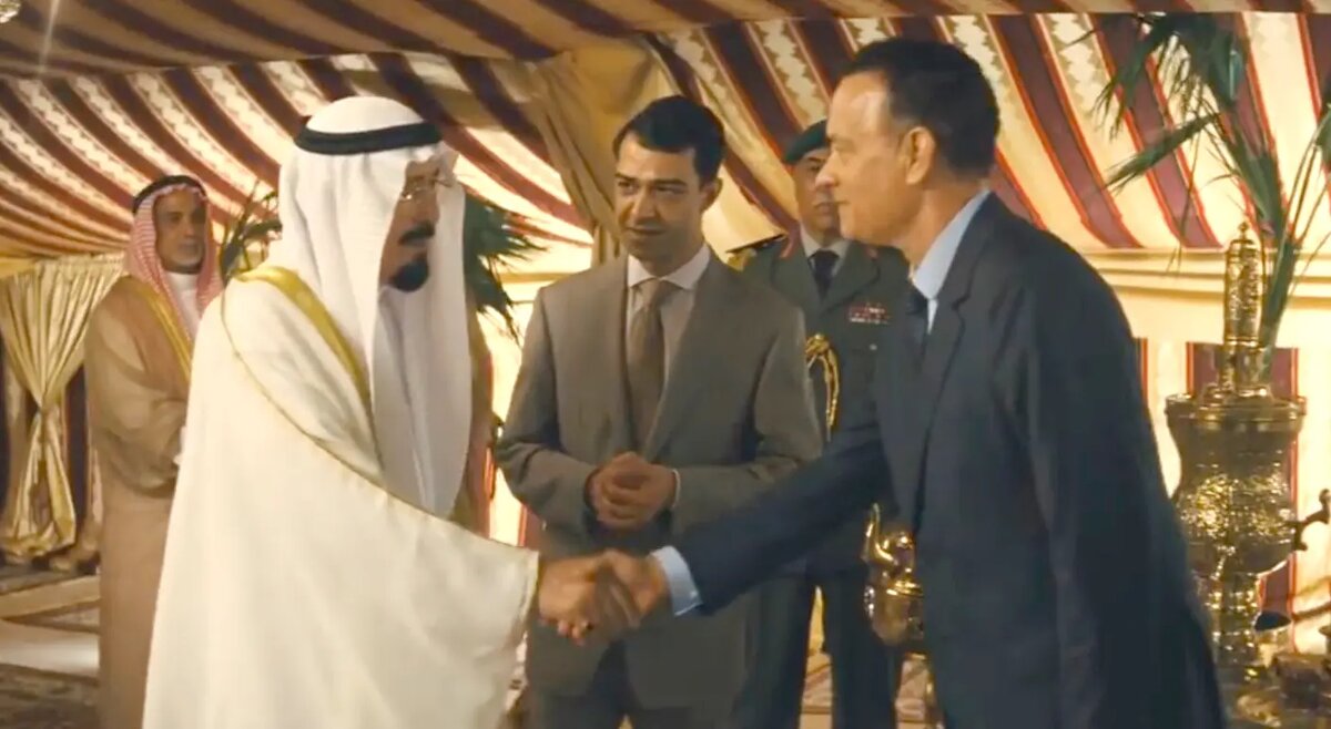   Кадр из фильма "Голограмма для короля"