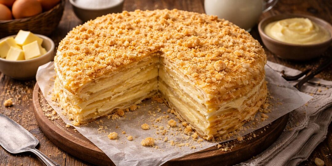 «Наполеон», который ТАЕТ во рту. Домашний рецепт