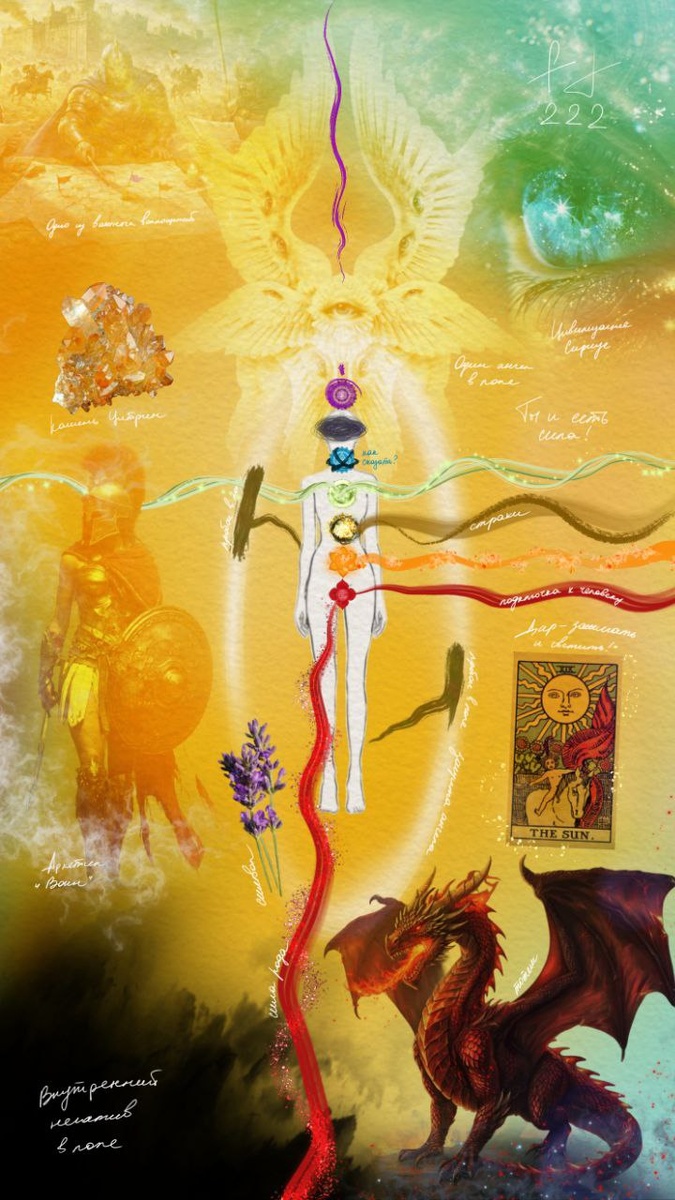 Рисунок Энергодиагностики доверительницы