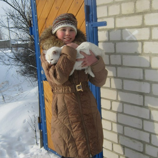 Юная зоозащитница