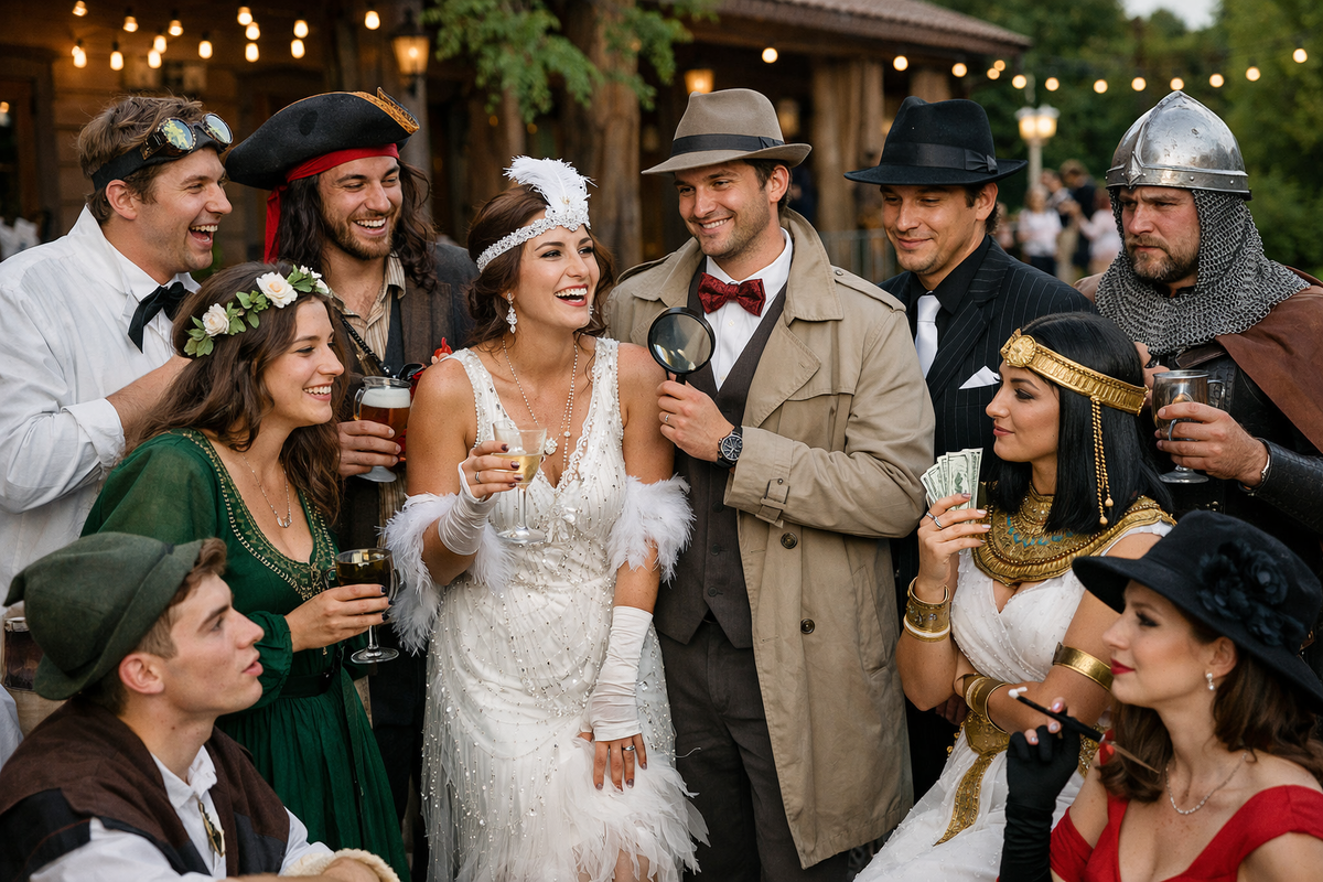 Свадьба по ролям (тематическая)