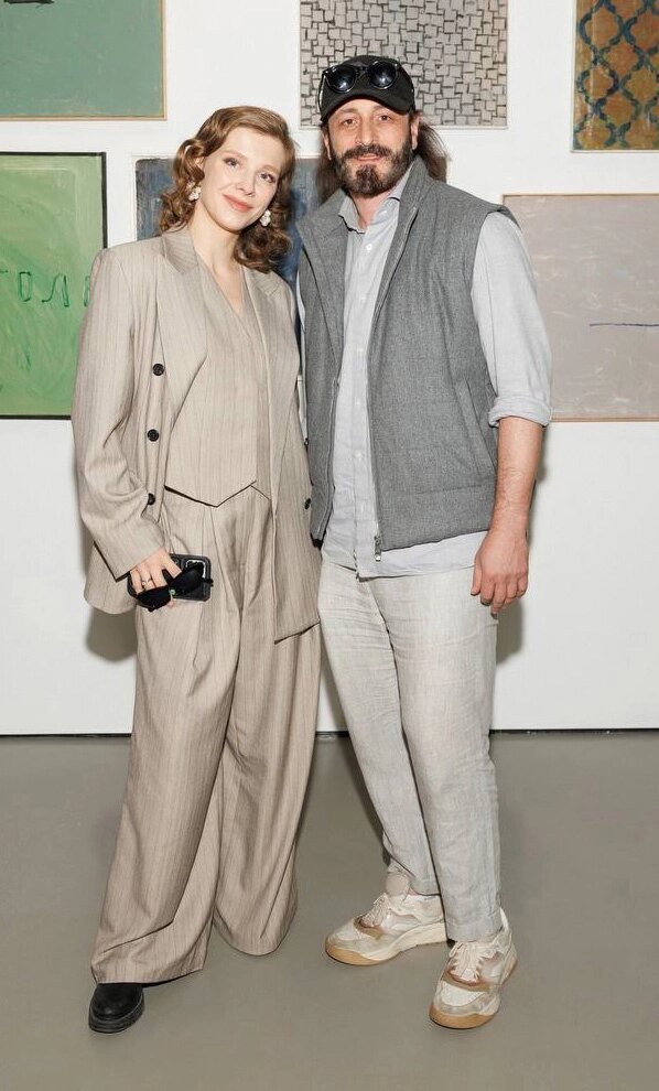    Елизавета Арзамасова с мужем Ильёй Авербухом. Фото: из личного арихва