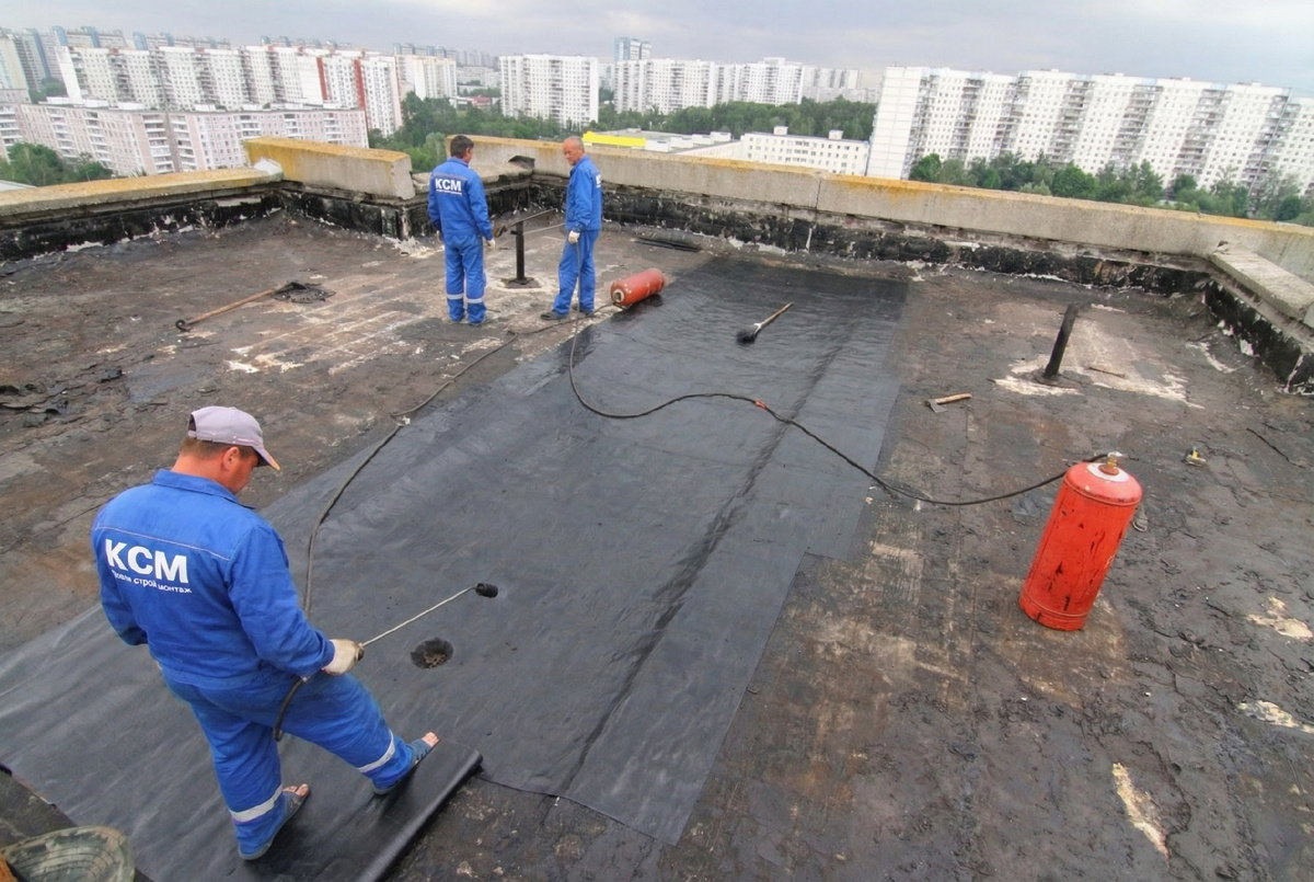 Капитальный ремонт крыши многоквартирного дома в Москве