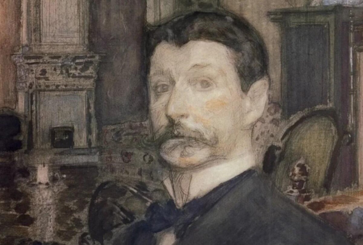 Фото: Автопортрет Михаила Врубеля